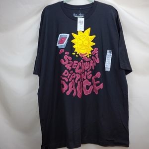 Hot Topic Rick and Morty Szechuan Sauce Tee